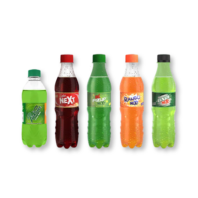 Soft Drinks: Pakola, ColaNext, Fizzup, Rango or DareNext
